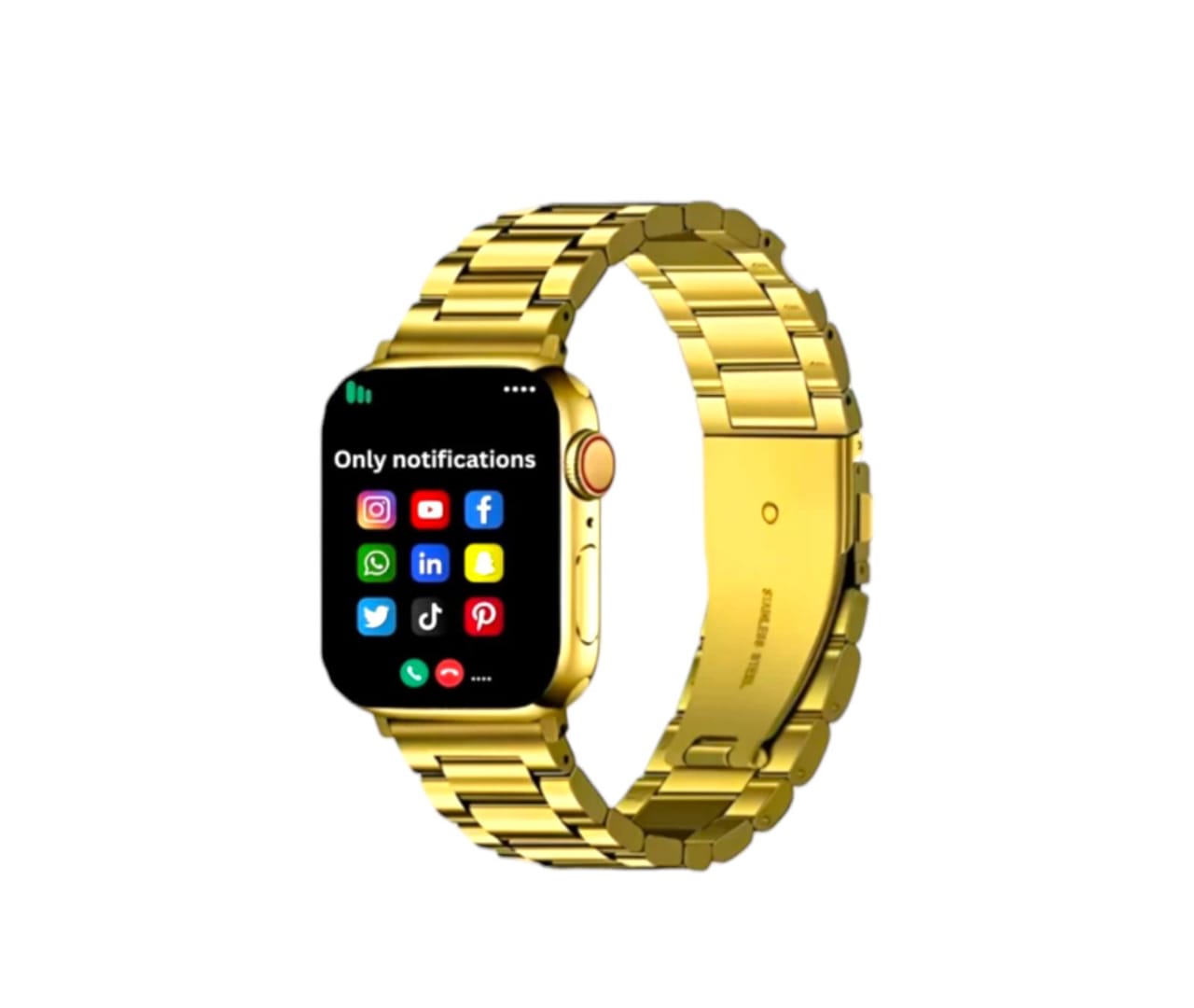 Gold Bracelet Smart Watch 